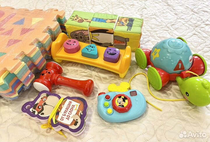 Развивающие игрушки, пакетом