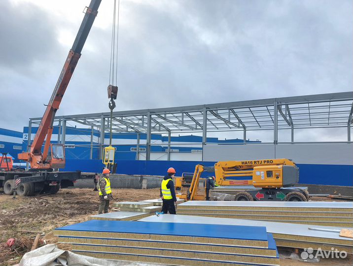 Теплый ангар под ключ