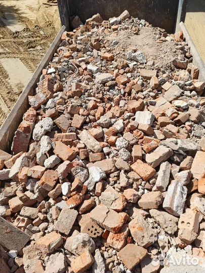 Бой кирпичный чистый, отборный для основания дорог
