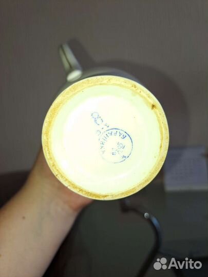 Заварочный чайник и молочник фарфор