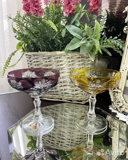 Креманки хрустальные