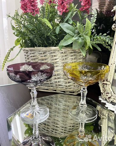 Креманки хрустальные