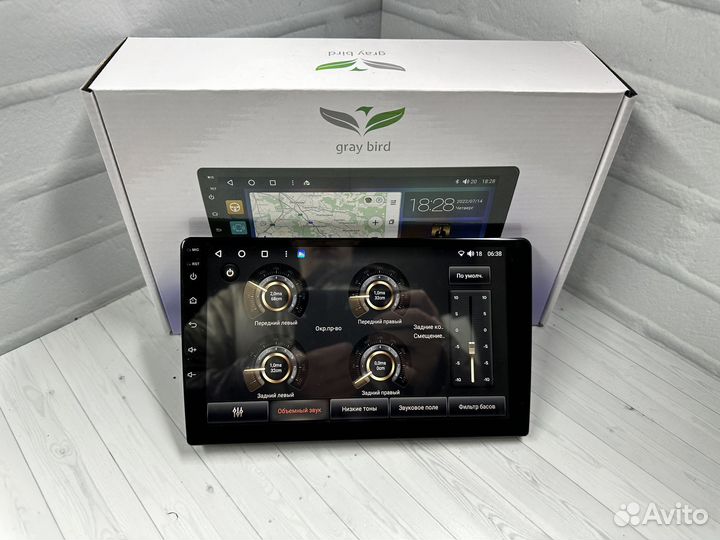 Магнитола андроид GrayBird Renault Megane 2 6Gb