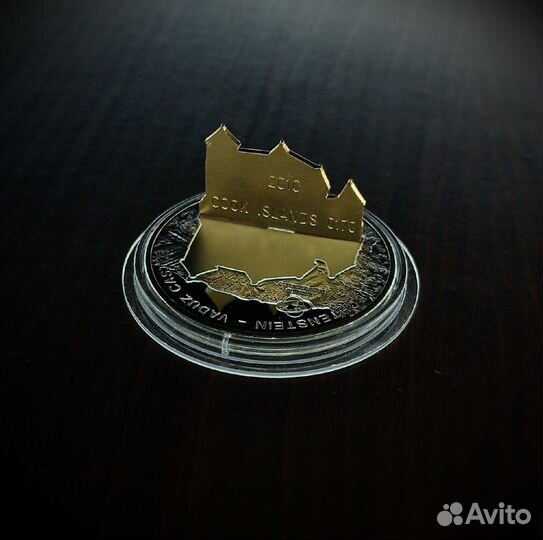 10 долларов 2010 Елизавета II Лихтенштейн серебро