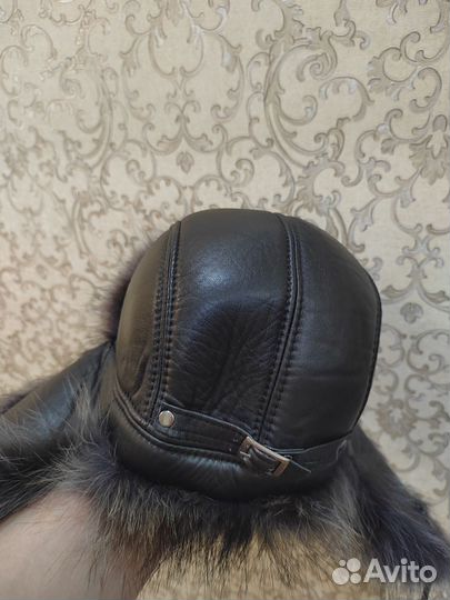 Шапка ушанка детская натуральный мех