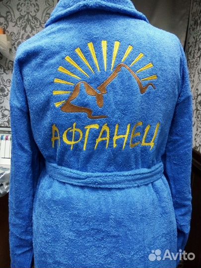 Именные халаты с вышивкой