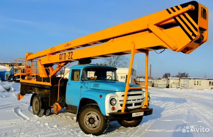 Аренда и услуги автовышки-вездехода, 1000 кг, 60 м