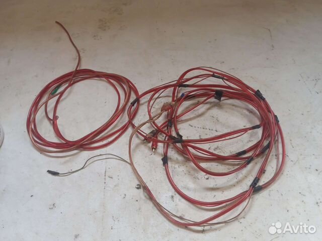 Провода тюльпаны 5м для сабвуфера