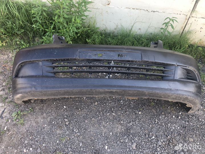 Бампер и решетка радиатора ниссан теана