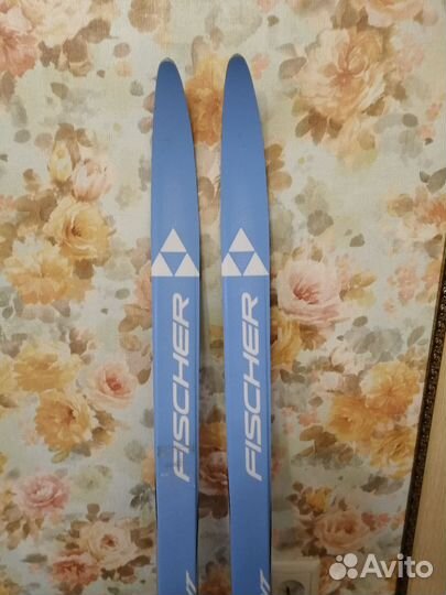 Беговые лыжи fischer 160 см