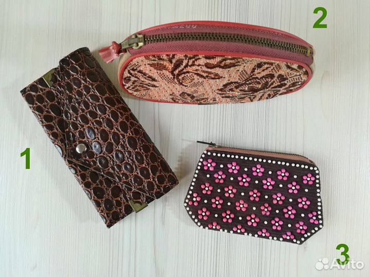 Винтажный женский кошелек косметичка СССР