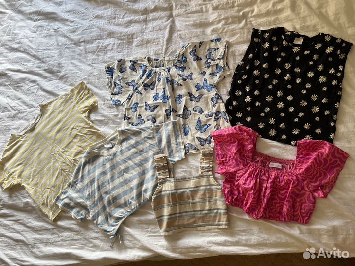 Пакет летних вещей для девочки 9-11 лет