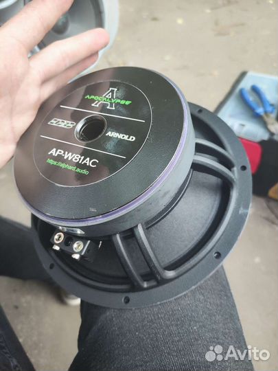 Динамики apocalypse W81AC 1 пара