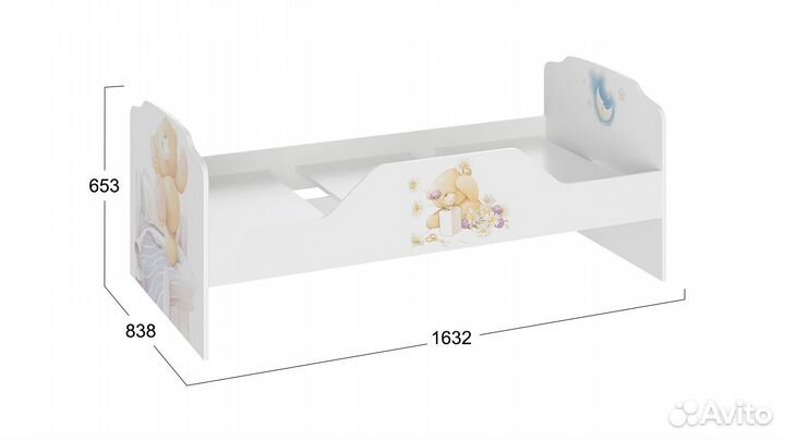 Продам комплект мебели «Тедди» (детская спальня)