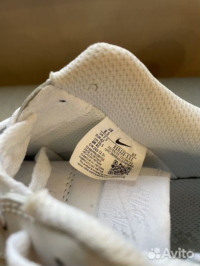 Кроссовки nike air force 1 белые