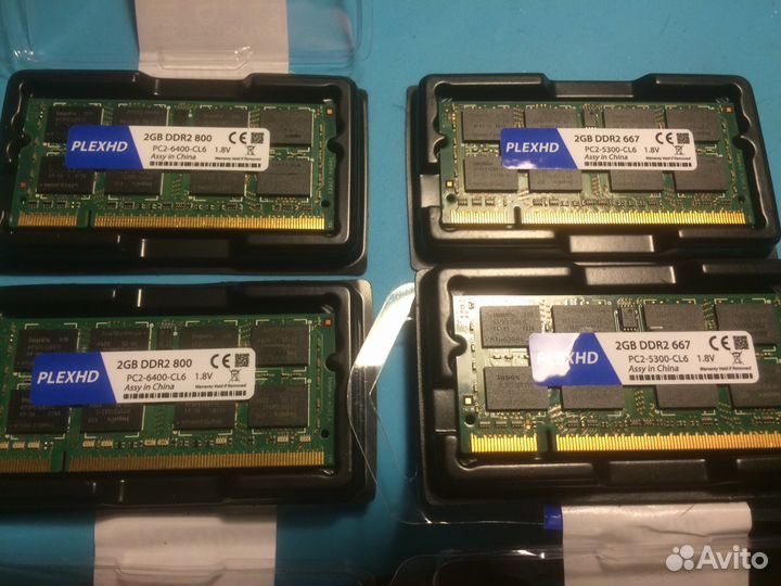 Оперативная память DDR2 2Гб для ноутбука