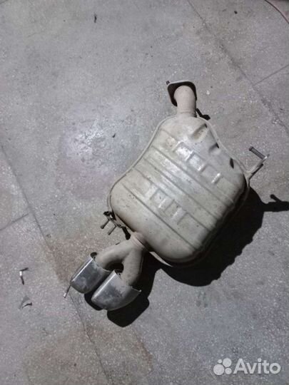 Задняя часть глушителя Hyundai Santa Fe 4 TM