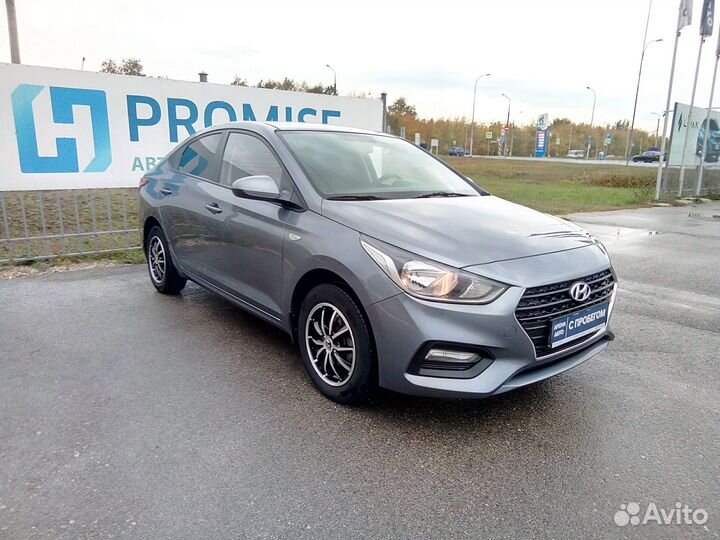Hyundai Solaris 1.6 МТ, 2018, 71 000 км