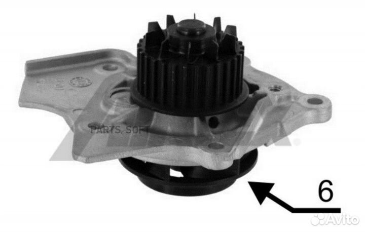 Airtex 1958 Водяной насос (помпа) audi A4 IV (B8)