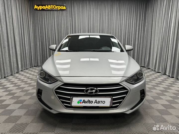 Hyundai Elantra 1.6 AT, 2017, 104 521 км