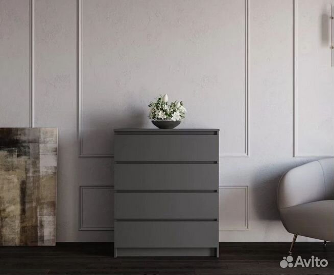 Комод Охта 800.4 графит