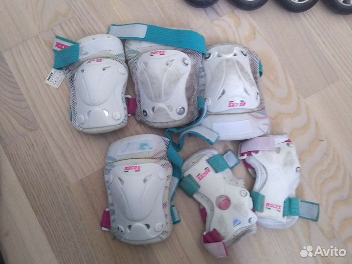 Роликовые коньки детские раздвижные