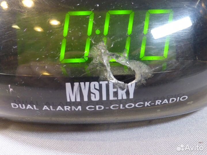 CD-магнитола Mystery MCR-30 — часы и будильник