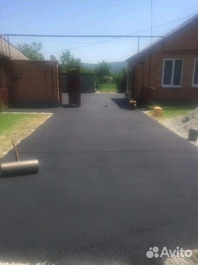 Асфальт укладка