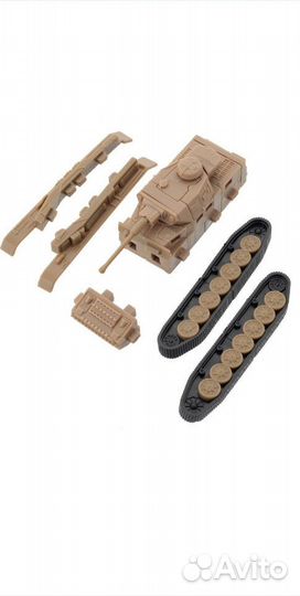 Сборная модель немецкого танка 