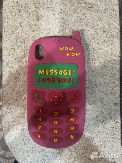 Чехол силиконовый для iPhone XR новый