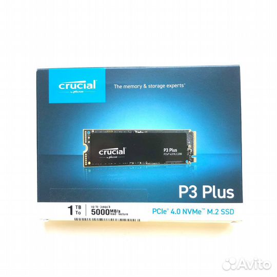 1 тб Внутренний SSD диск Crucial P3 plus