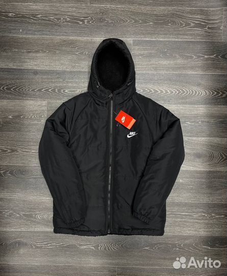 Куртка Найк двухсторонняя барашек