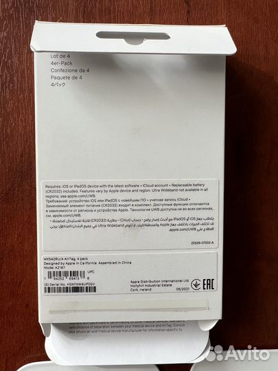 Apple Airtag оригинал