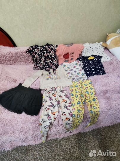 Одежда на девочку 110 116