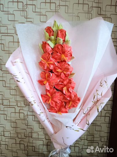 Зефирные букеты и наборы из зефира