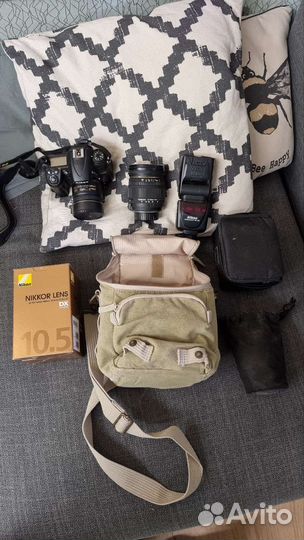 Nikon d7000 + принадлежности