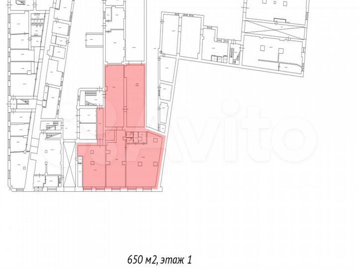 Сдам торговое помещение, 650.1 м²