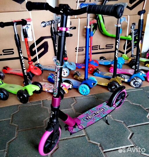 Новый Самокат tech team Comfort 180R