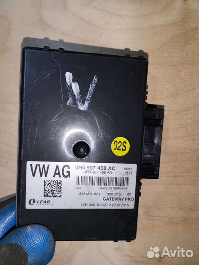 Блок электронный Gateway Audi A8 D4 4H