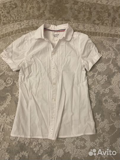 Блузка белая 140