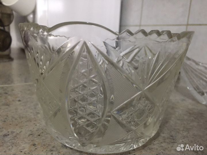 Ваза хрустальная СССР