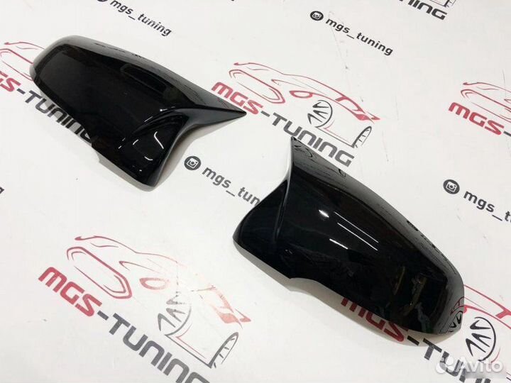 Крышки зеркал Toyota Supra A90 Черные