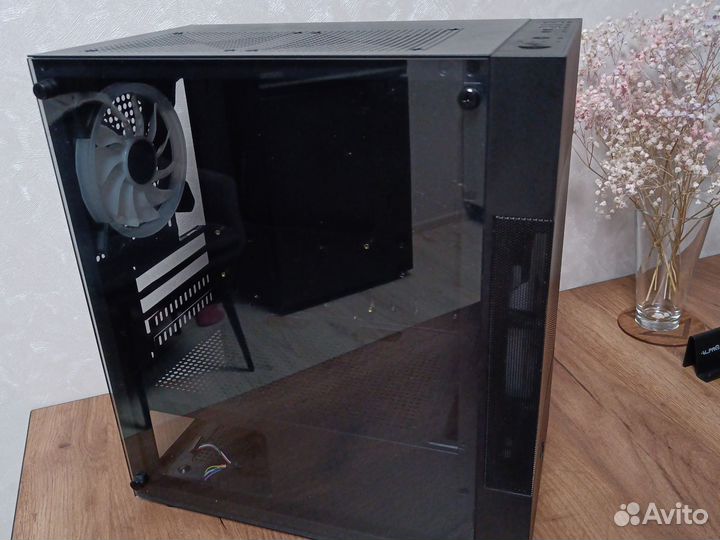 Корпус mATX Aerocool Atomic Lite-G-BK-v2
