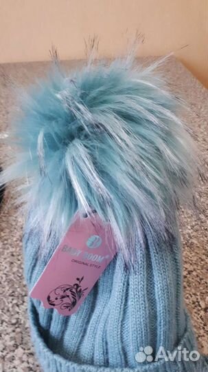 Шапка зимняя детская