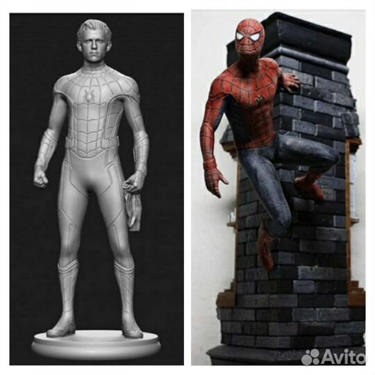 Статуэтки человек паук большой выбор