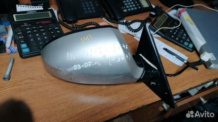 Зеркало заднего вида переднее правое Infiniti FX45