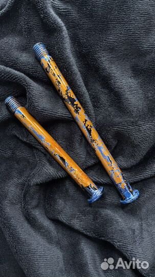 Задняя и передняя ось велосипеда 12, 15 и 20 мм