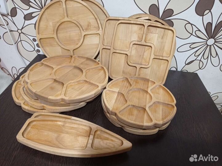 Менажница деревянная