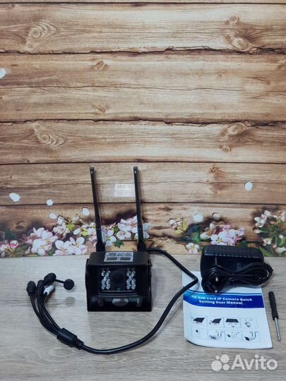 4G камера видеонаблюдения/online/охрана