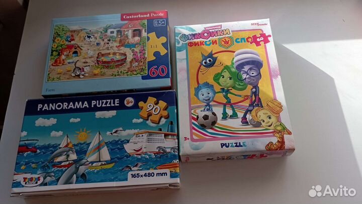 Пазлы разные